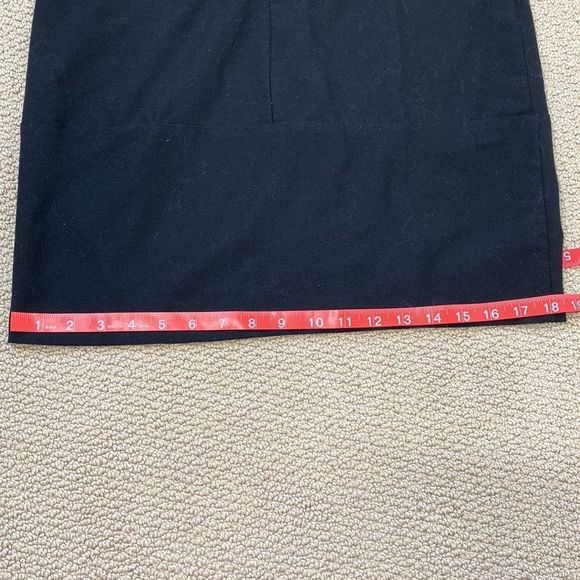 People Black 3/4 sleeve dress Sz Small - Picture 7 of 11